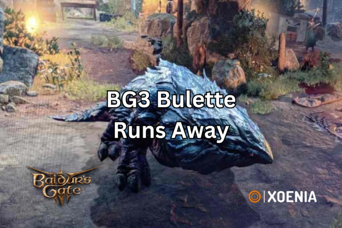bg3 bulette runs away