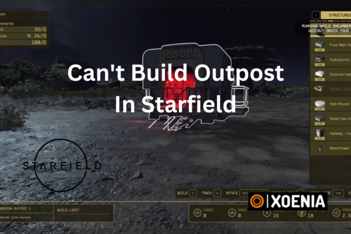 starfield cant build outpost