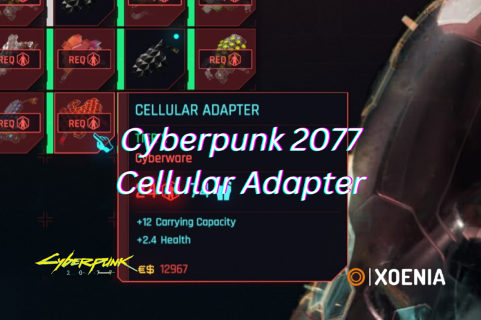 cyberpunk 2077 cellular adapter