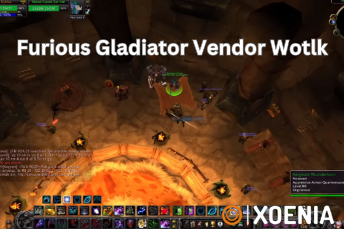 Furious Gladiator Vendor Wotlk