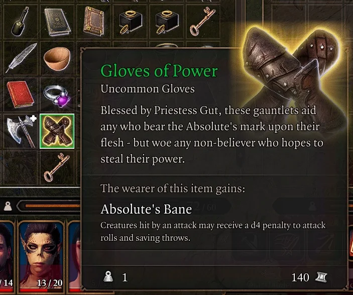 Gloves of Power