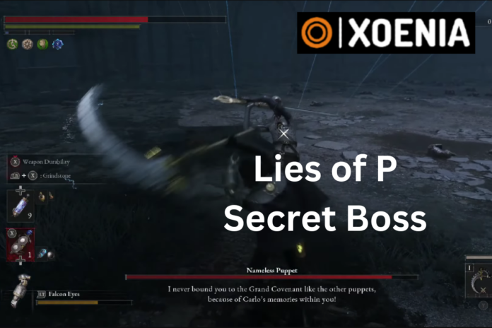 Secret boss in the Lies of P