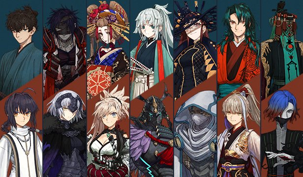 Master and their servant in Fate Samurai Remnant