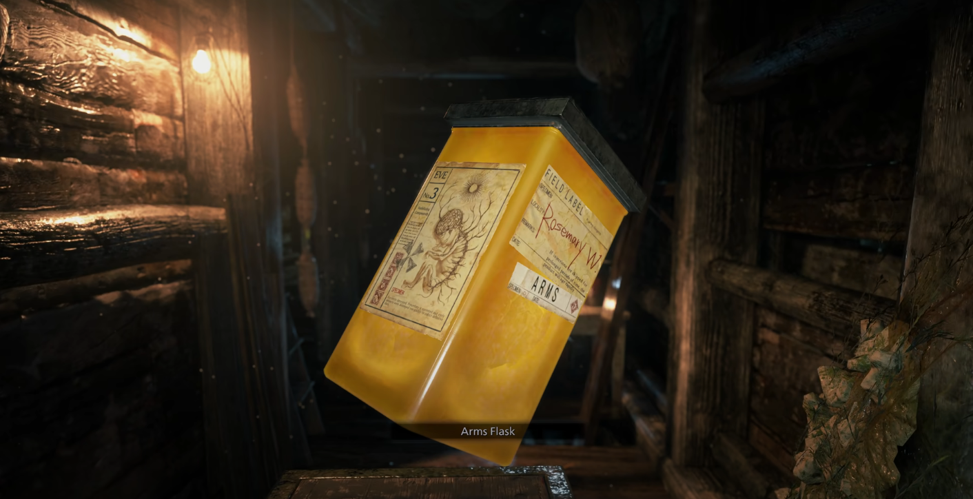 Rosemary Arms Flask Resident Evil Village