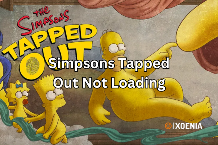 simpsons tapped out not loading
