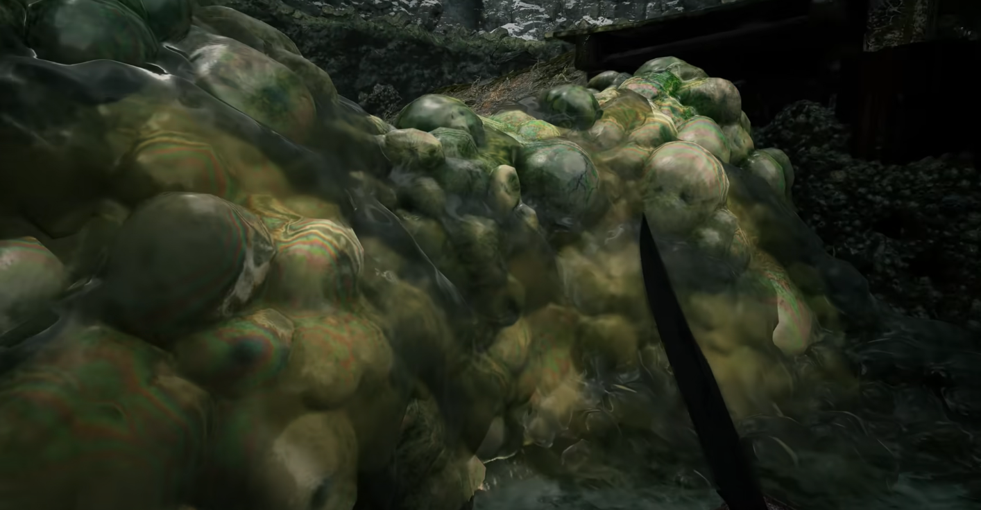 The Slime Wall In Resident Evil Village