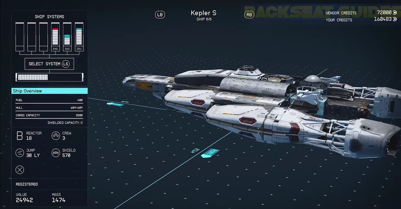 Kepler S ship 